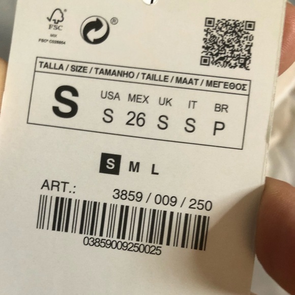 Zara NEW contrast sleeve sweater - Picture 9 of 15